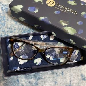 Blue Light Glasses | +1.00 Magnification | Tortoise